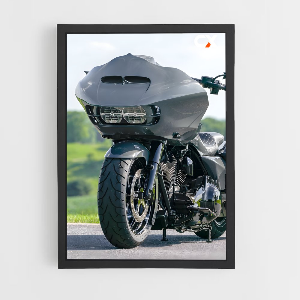 Poster splendide Road glide – affiche Harley-Davidson (vue 2)